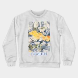 Yellow and Blue by Charles Demuth Crewneck Sweatshirt